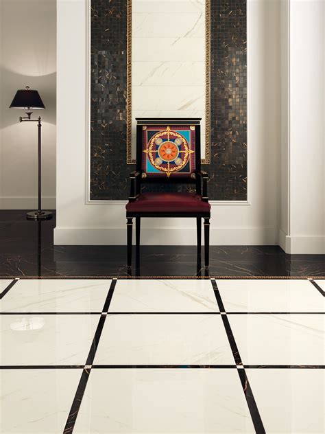 versace porcelain|Versace ceramics floor tiles.